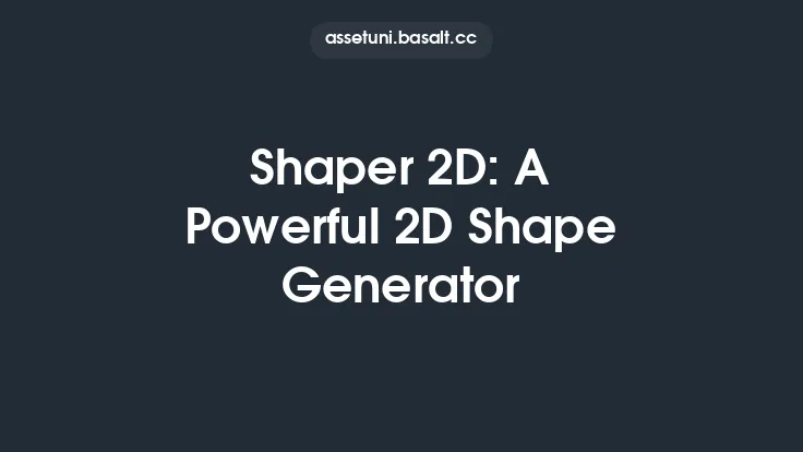 Shaper 2D: A Powerful 2D Shape Generator Thumbnail
