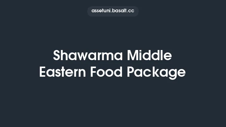 Shawarma Middle Eastern Food Package Thumbnail