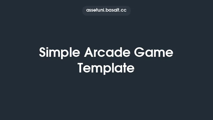 Simple Arcade Game Template Thumbnail