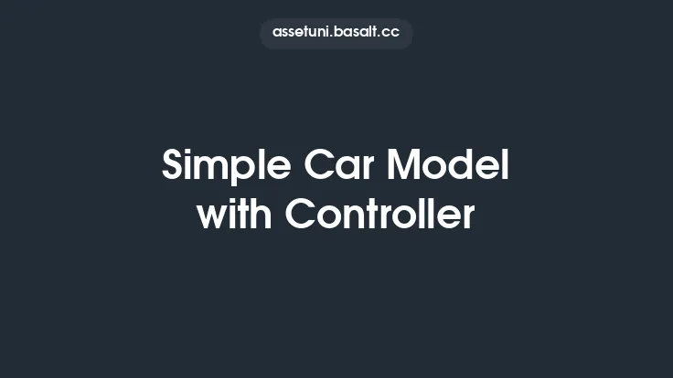 Simple Car Model with Controller Thumbnail
