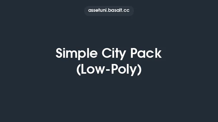 Simple City Pack (Low-Poly) Thumbnail