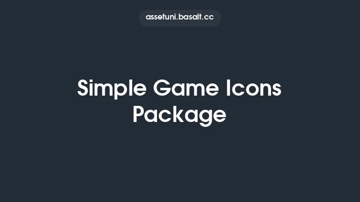 Simple Game Icons Package Thumbnail