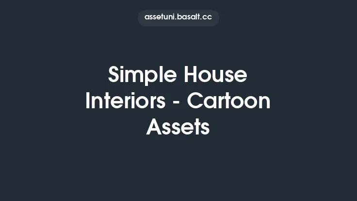 Simple House Interiors - Cartoon Assets Thumbnail