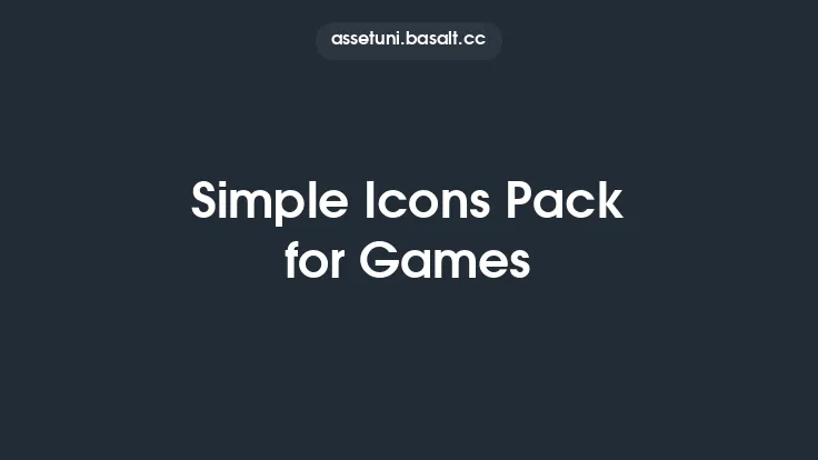 Simple Icons Pack for Games Thumbnail