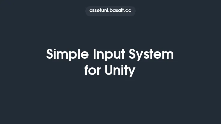 Simple Input System for Unity Thumbnail