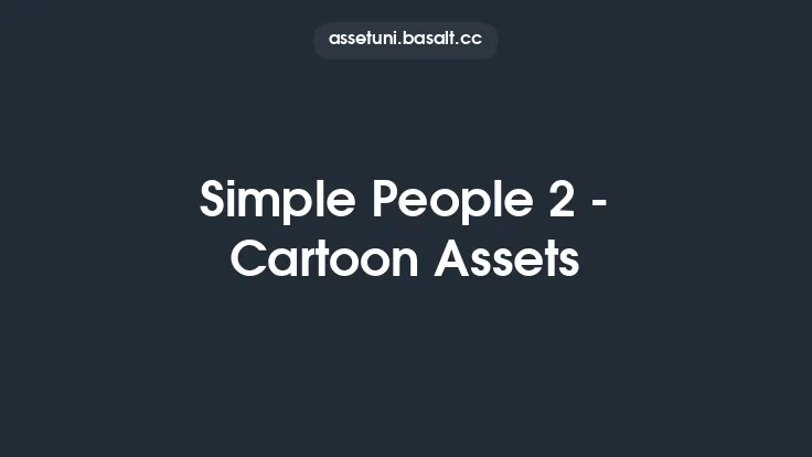 Simple People 2 - Cartoon Assets Thumbnail