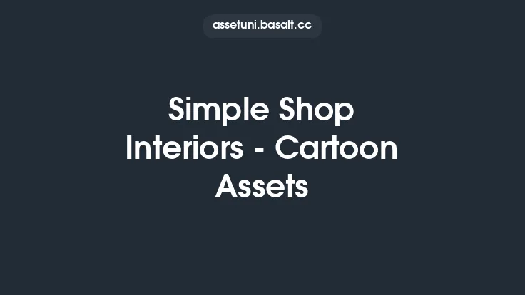 Simple Shop Interiors - Cartoon Assets Thumbnail