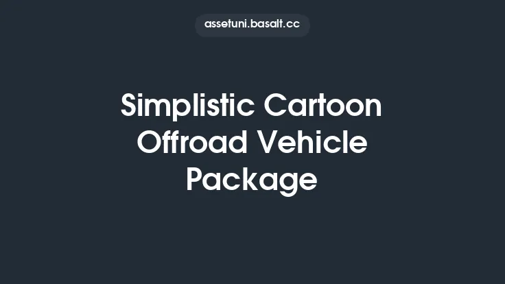 Simplistic Cartoon Offroad Vehicle Package Thumbnail