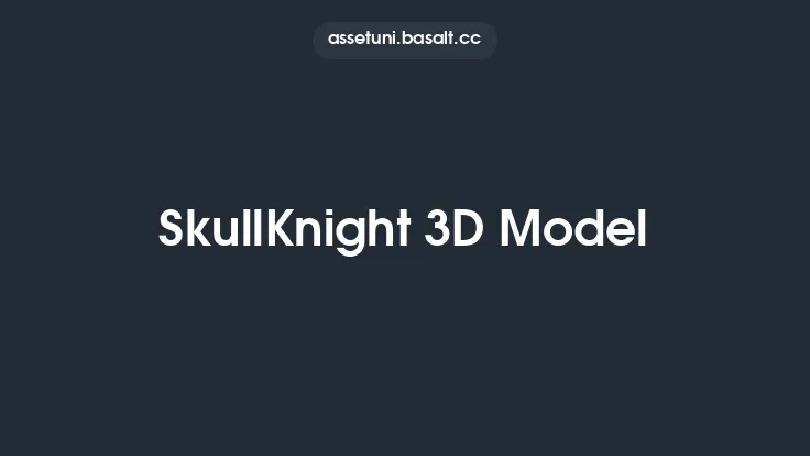 SkullKnight 3D Model Thumbnail