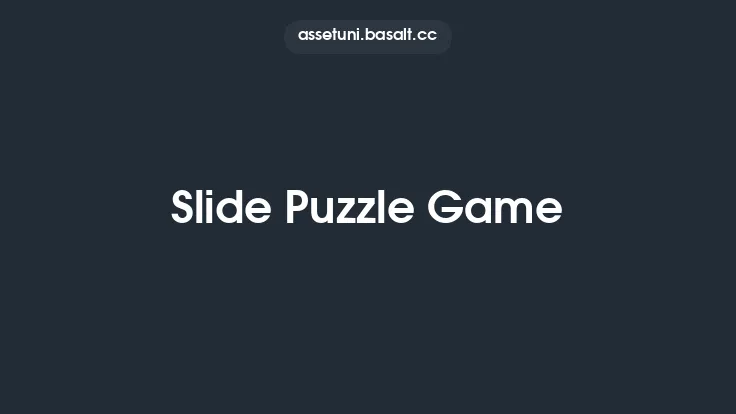 Slide Puzzle Game Thumbnail