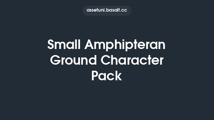 Small Amphipteran Ground Character Pack Thumbnail