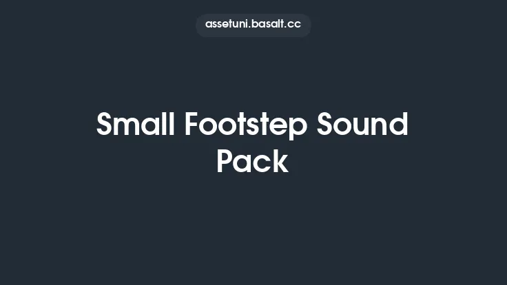 Small Footstep Sound Pack Thumbnail