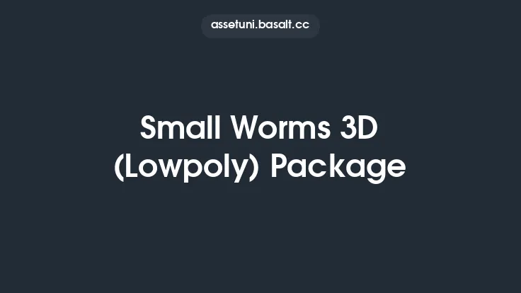 Small Worms 3D (Lowpoly) Package Thumbnail