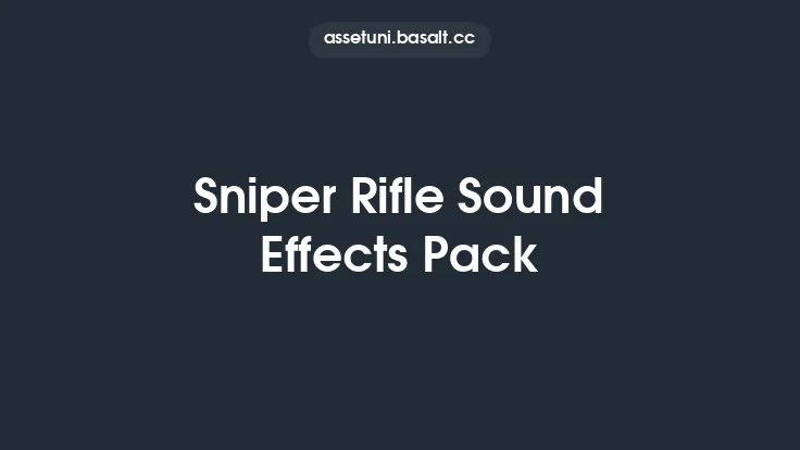 Sniper Rifle Sound Effects Pack Thumbnail