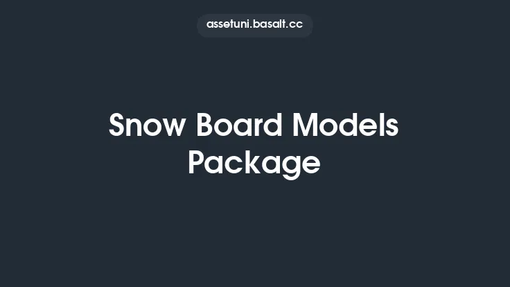 Snow Board Models Package Thumbnail