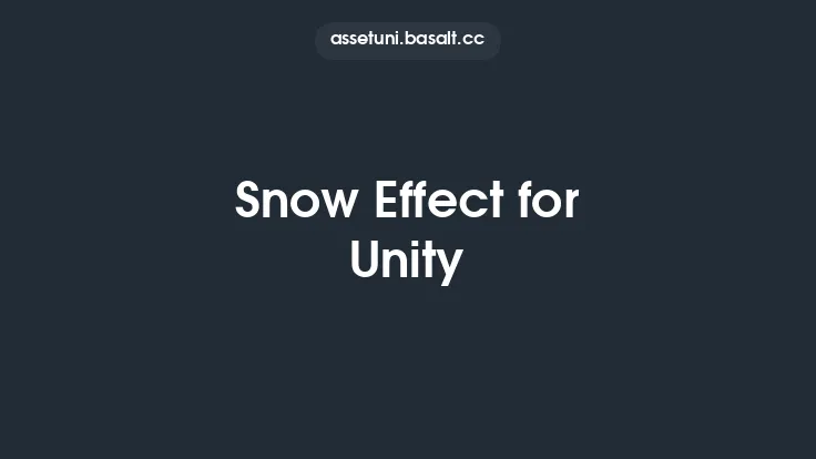 Snow Effect for Unity Thumbnail