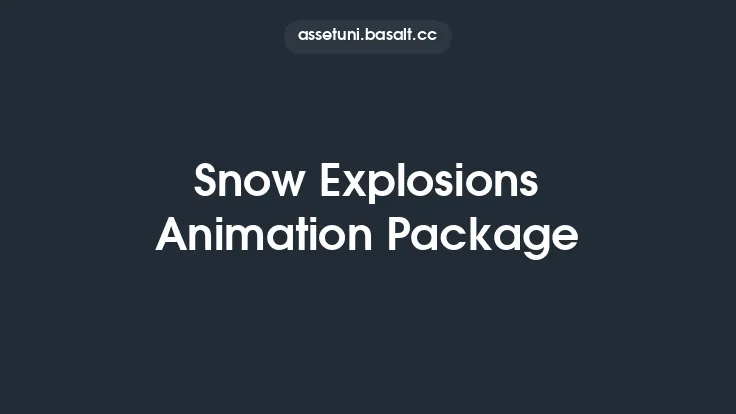Snow Explosions Animation Package Thumbnail