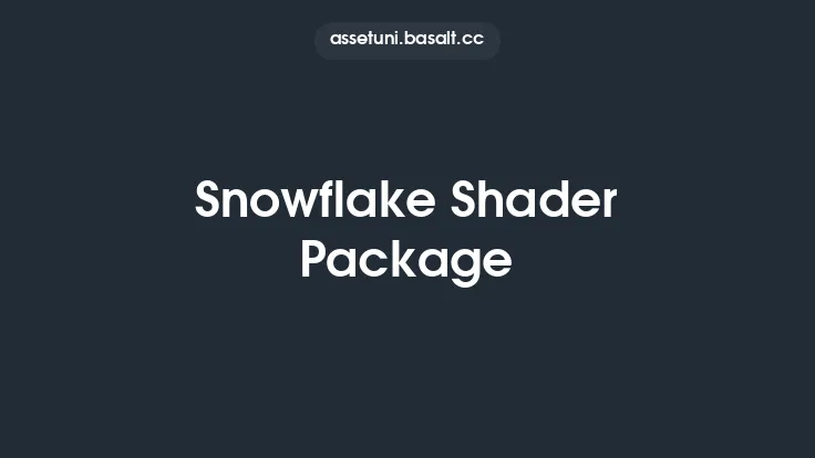 Snowflake Shader Package Thumbnail