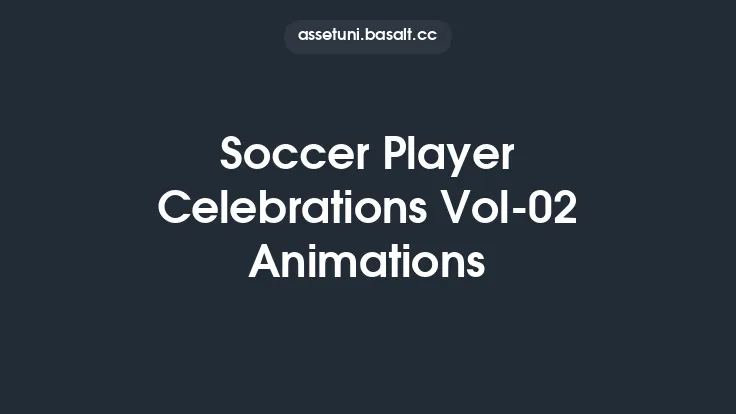 Soccer Player Celebrations Vol-02 Animations Thumbnail