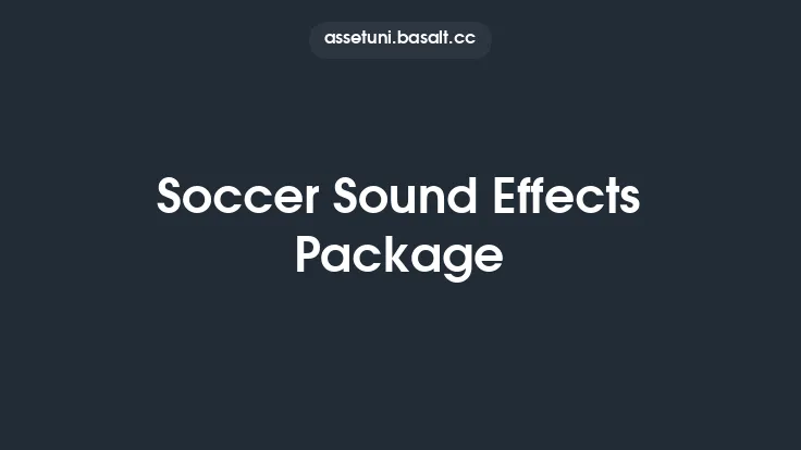 Soccer Sound Effects Package Thumbnail