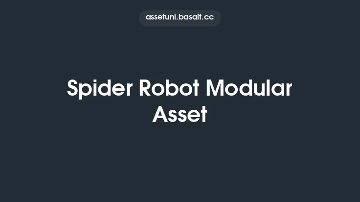 Spider Robot Modular Asset Thumbnail