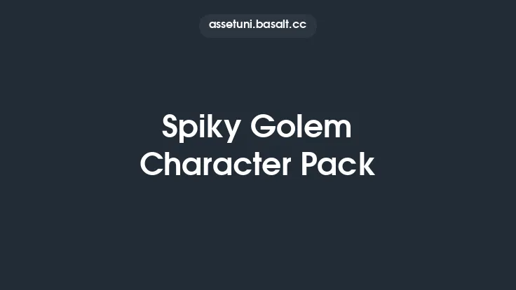 Spiky Golem Character Pack Thumbnail