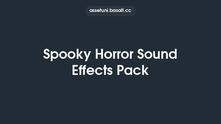 Spooky Horror Sound Effects Pack Thumbnail
