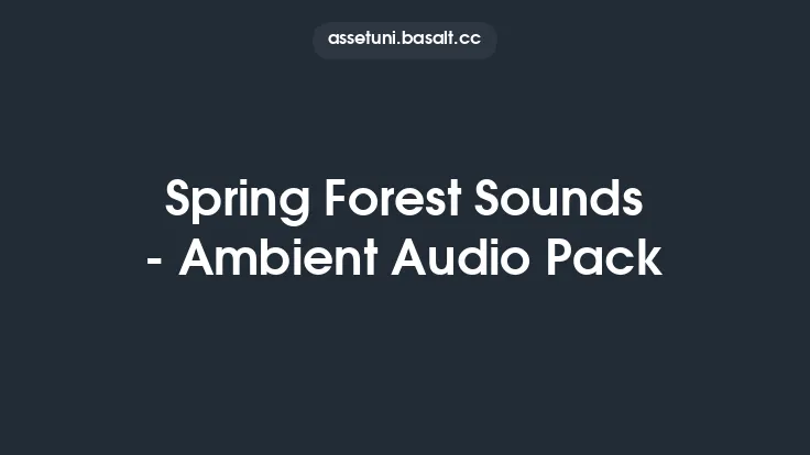 Spring Forest Sounds - Ambient Audio Pack Thumbnail