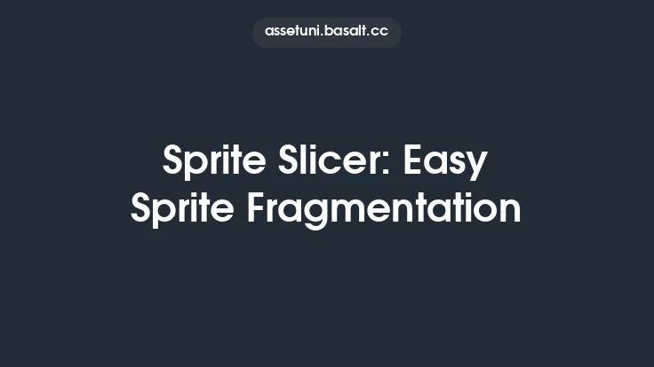 Sprite Slicer: Easy Sprite Fragmentation Thumbnail