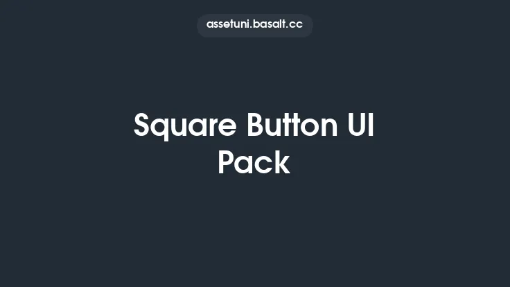 Square Button UI Pack Thumbnail
