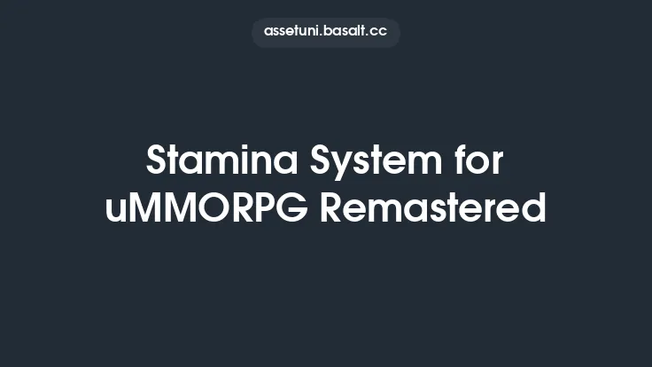 Stamina System for uMMORPG Remastered Thumbnail