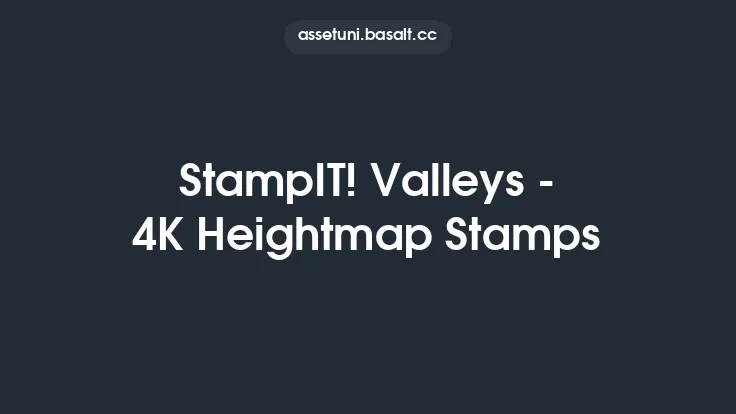 StampIT! Valleys - 4K Heightmap Stamps Thumbnail