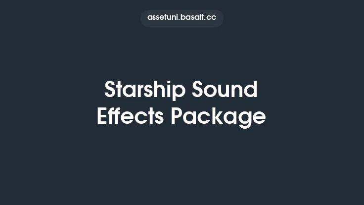 Starship Sound Effects Package Thumbnail