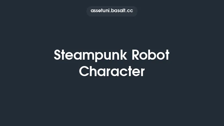 Steampunk Robot Character Thumbnail