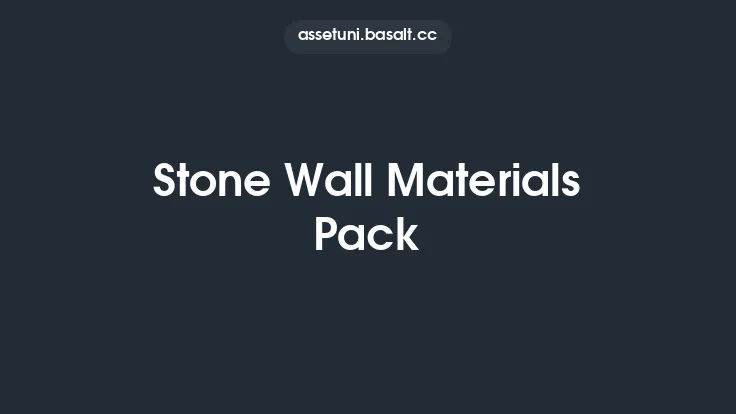 Stone Wall Materials Pack Thumbnail