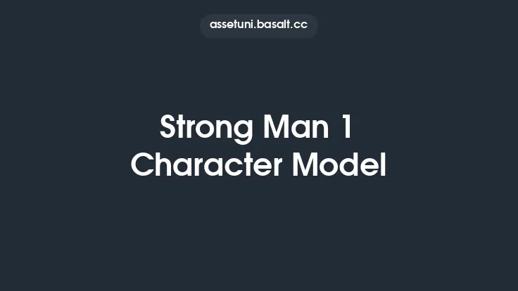Strong Man 1 Character Model Thumbnail
