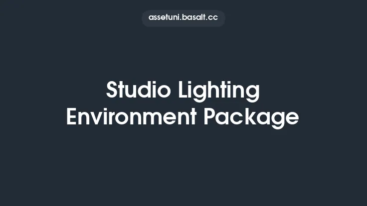 Studio Lighting Environment Package Thumbnail