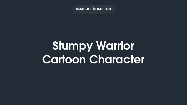Stumpy Warrior Cartoon Character Thumbnail