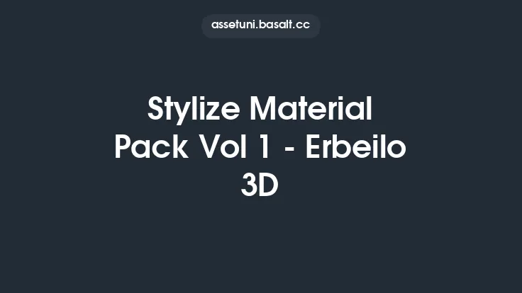 Stylize Material Pack Vol 1 - Erbeilo 3D Thumbnail