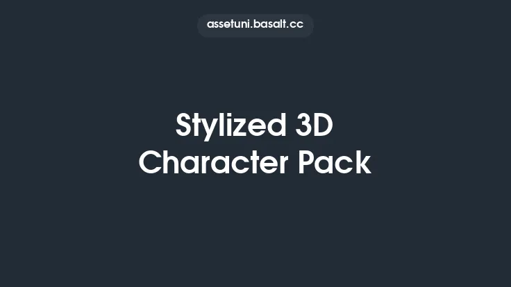 Stylized 3D Character Pack Thumbnail