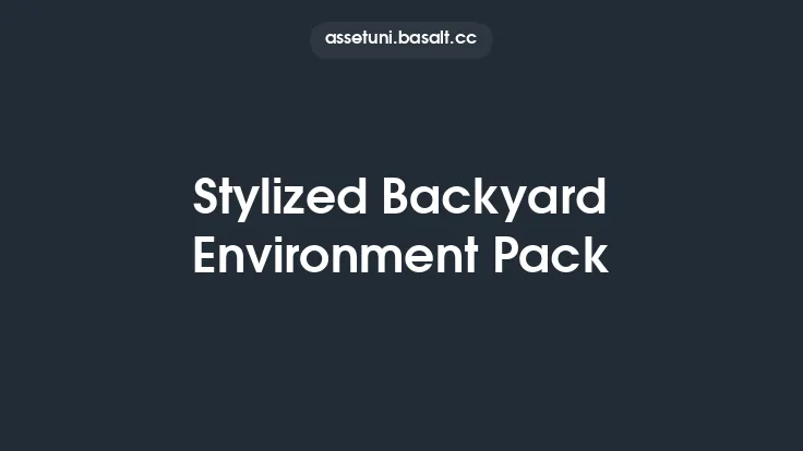 Stylized Backyard Environment Pack Thumbnail