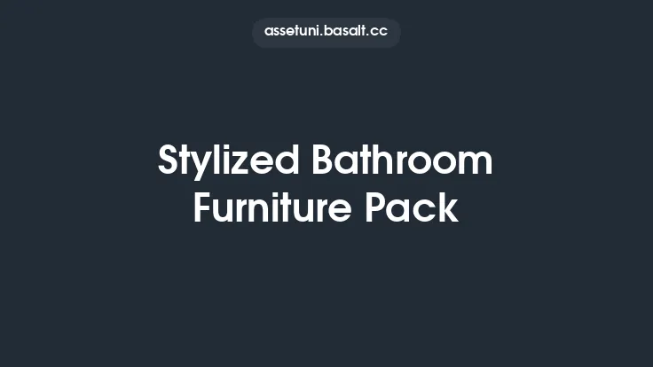 Stylized Bathroom Furniture Pack Thumbnail