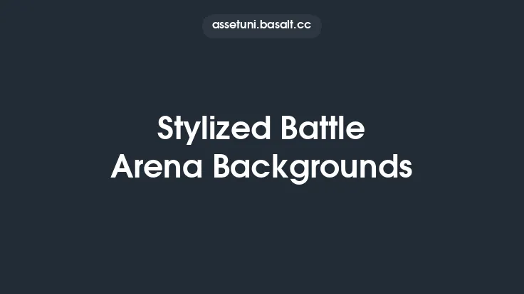 Stylized Battle Arena Backgrounds Thumbnail