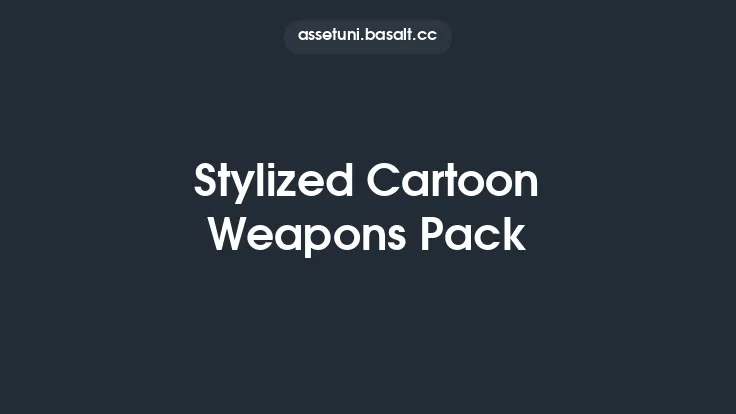 Stylized Cartoon Weapons Pack Thumbnail