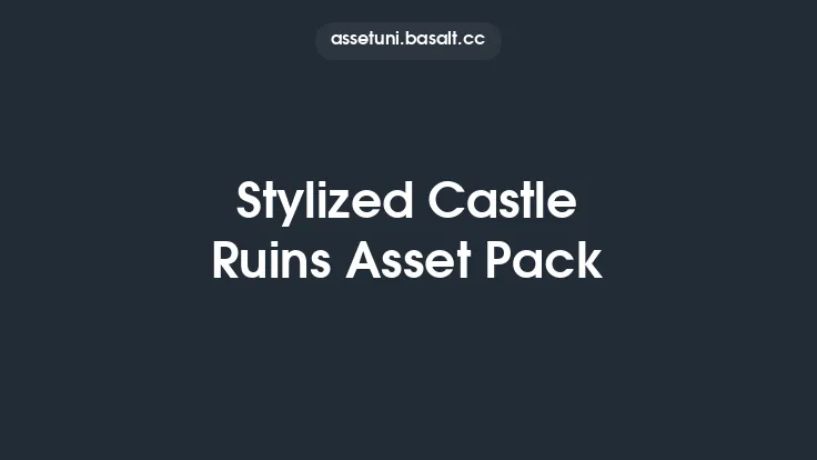 Stylized Castle Ruins Asset Pack Thumbnail