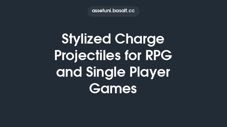 Stylized Charge Projectiles for RPG and Single Player Games Thumbnail