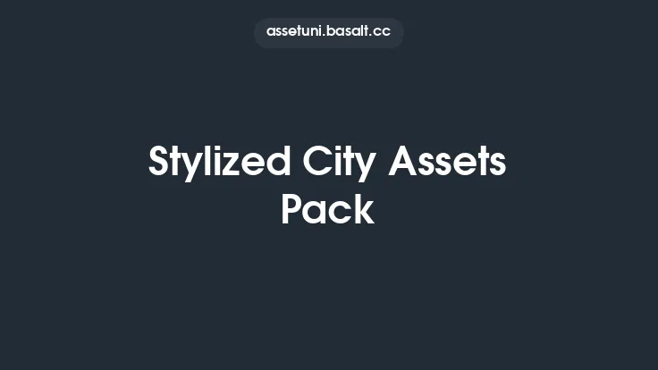 Stylized City Assets Pack Thumbnail