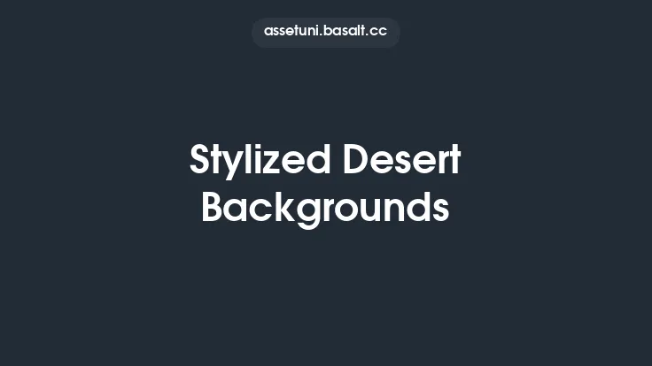 Stylized Desert Backgrounds Thumbnail