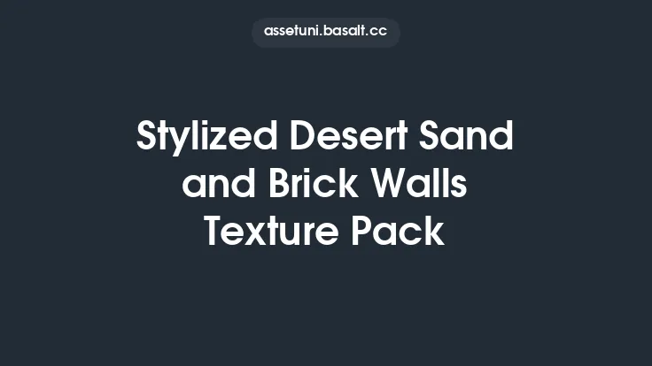 Stylized Desert Sand and Brick Walls Texture Pack Thumbnail