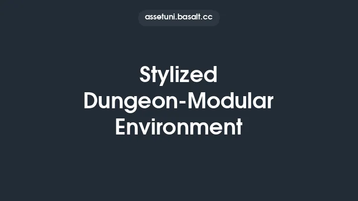 Stylized Dungeon-Modular Environment Thumbnail